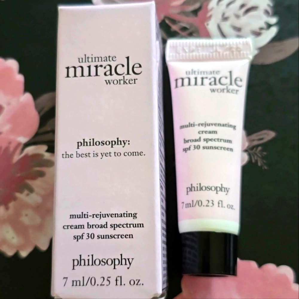 PHILOSOPHY ULTIMATE MIRACLE WORKER MULTI-REJUVENATING CREAM SPF 30.